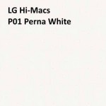 LG Hi-Macs P01 Perna White